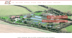 Desktop Screenshot of cuttlebrookkoifarm.co.uk